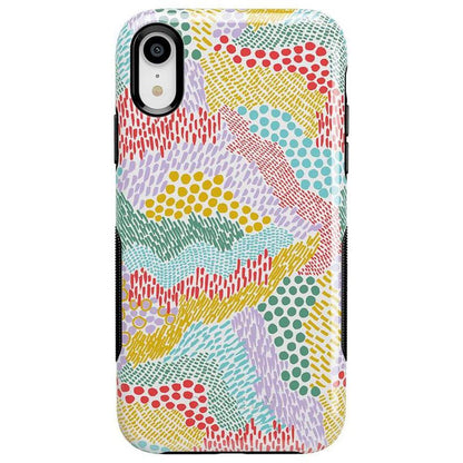 Color Me Happy | Pattern Colorblock Case