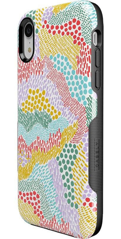 Color Me Happy | Pattern Colorblock Case