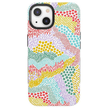 Color Me Happy | Pattern Colorblock Case