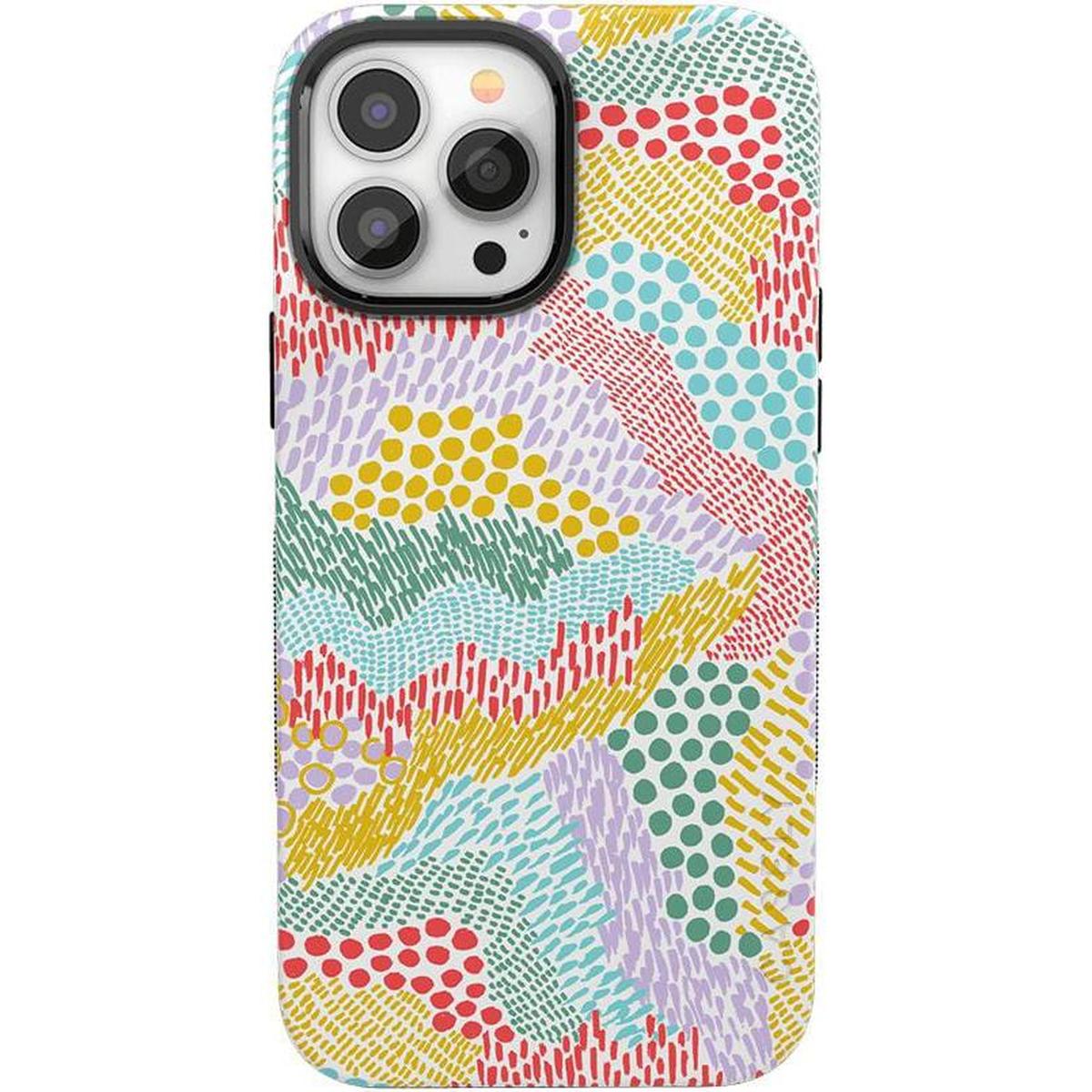 Color Me Happy | Pattern Colorblock Case