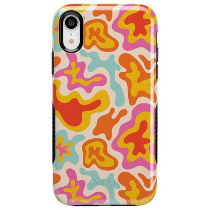 Tropical Color Splash | Abstract Retro Case