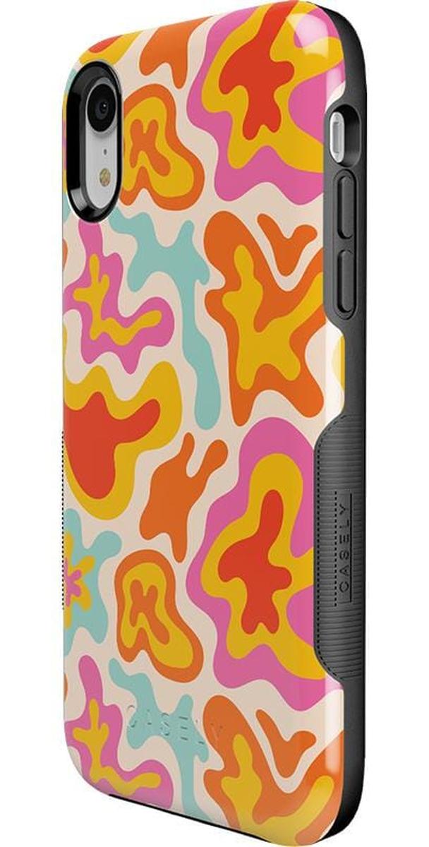 Tropical Color Splash | Abstract Retro Case