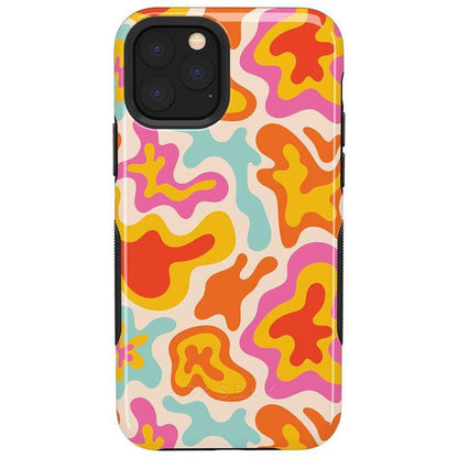 Tropical Color Splash | Abstract Retro Case
