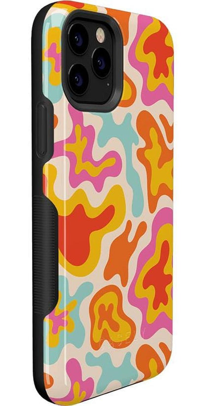 Tropical Color Splash | Abstract Retro Case