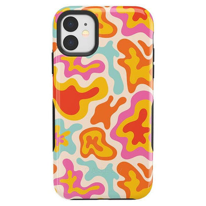 Tropical Color Splash | Abstract Retro Case