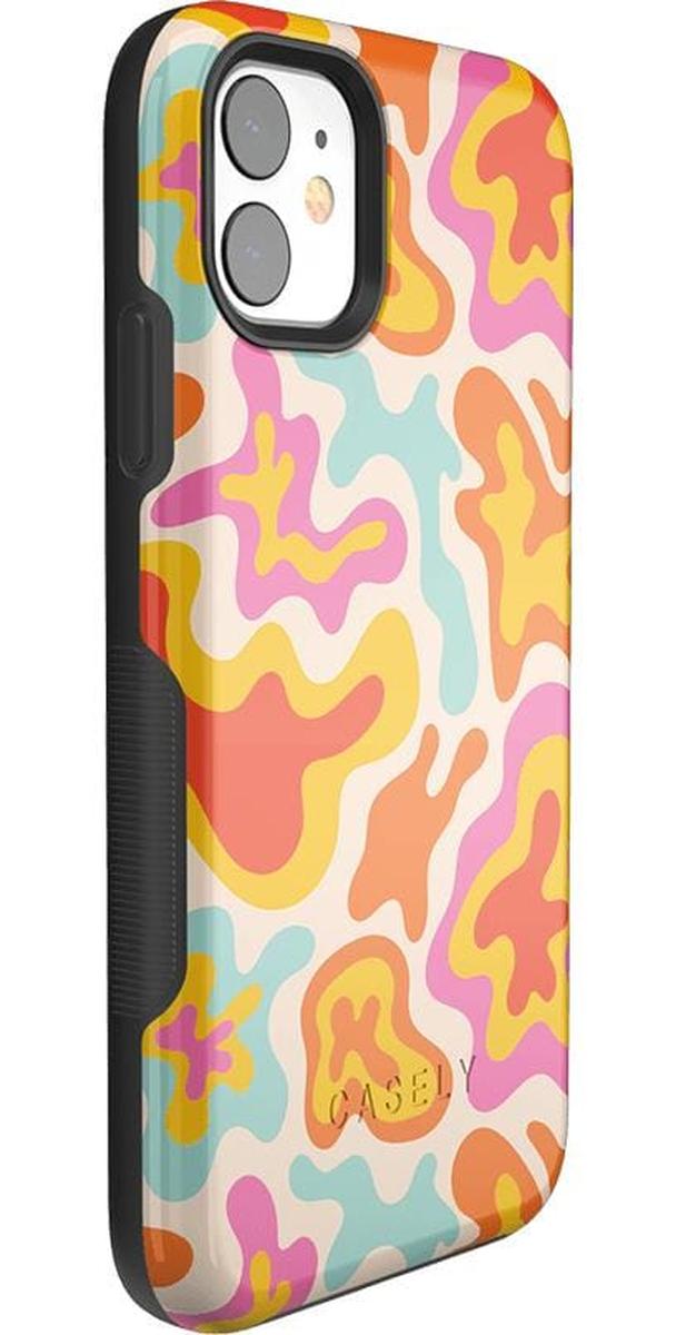 Tropical Color Splash | Abstract Retro Case
