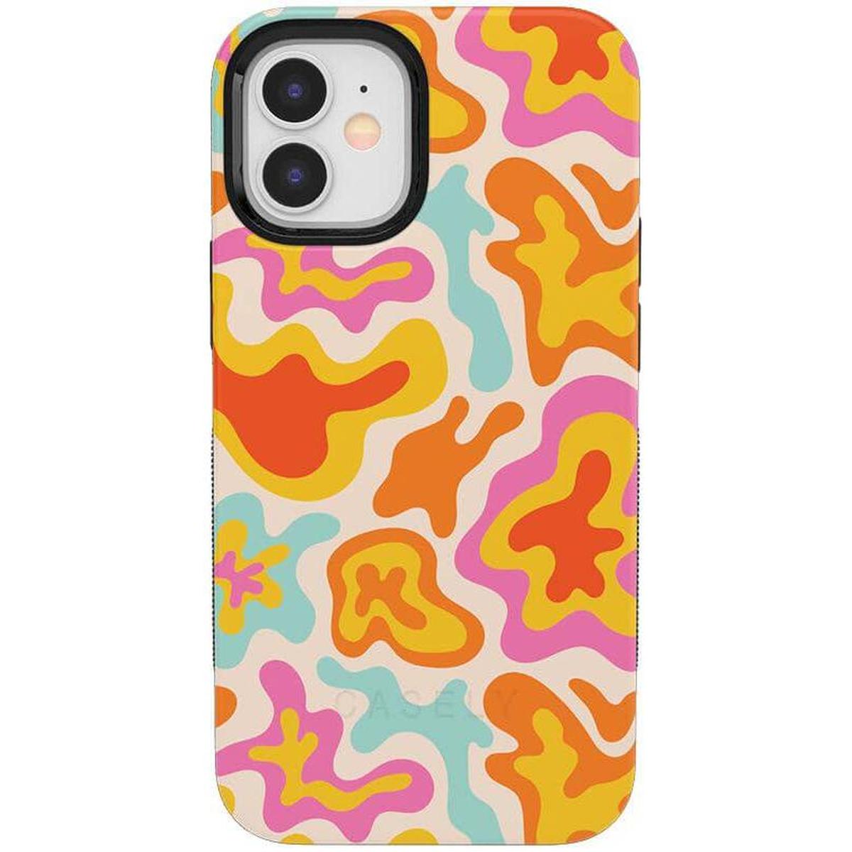 Tropical Color Splash | Abstract Retro Case