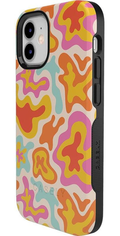 Tropical Color Splash | Abstract Retro Case