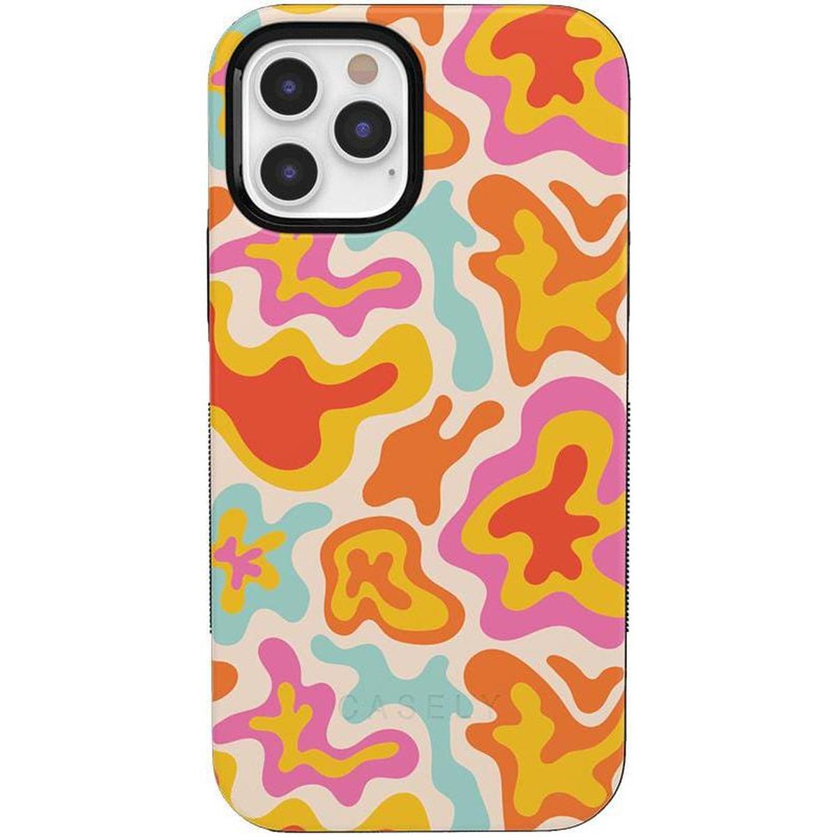 Tropical Color Splash | Abstract Retro Case