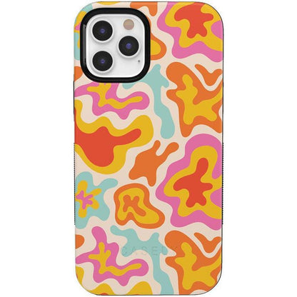 Tropical Color Splash | Abstract Retro Case