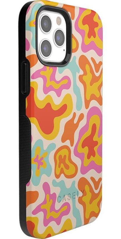 Tropical Color Splash | Abstract Retro Case