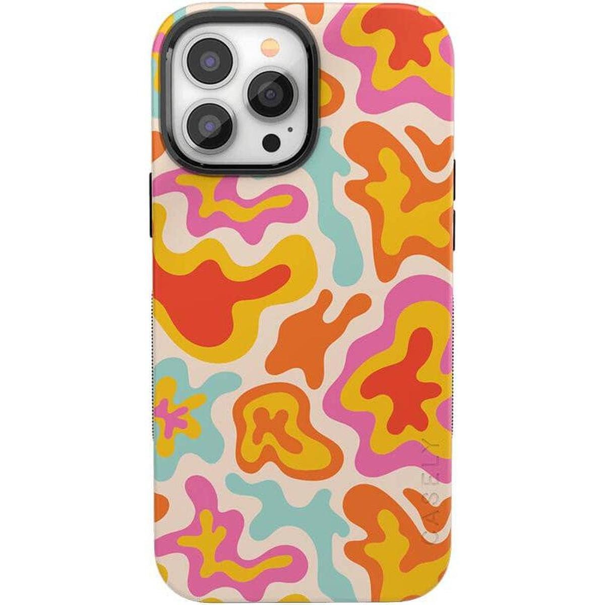 Tropical Color Splash | Abstract Retro Case