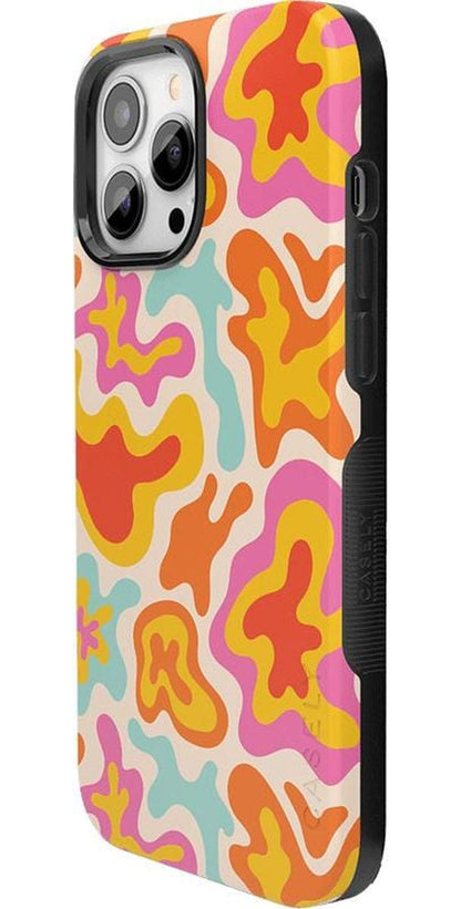 Tropical Color Splash | Abstract Retro Case