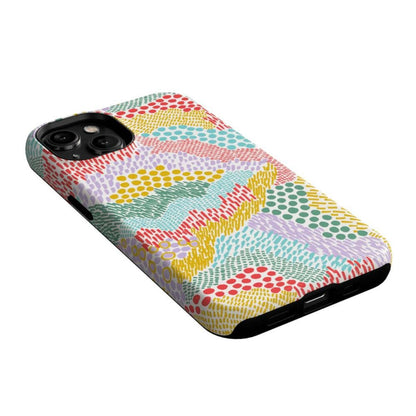 Color Me Happy | Pattern Colorblock Case