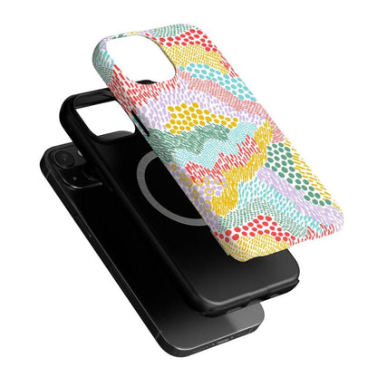 Color Me Happy | Pattern Colorblock Case