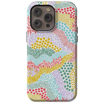 Color Me Happy | Pattern Colorblock Case