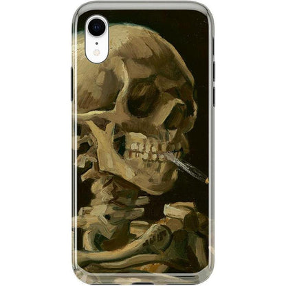 Van Gogh | Head of a Skeleton with a Burning Cigarette Phone Case