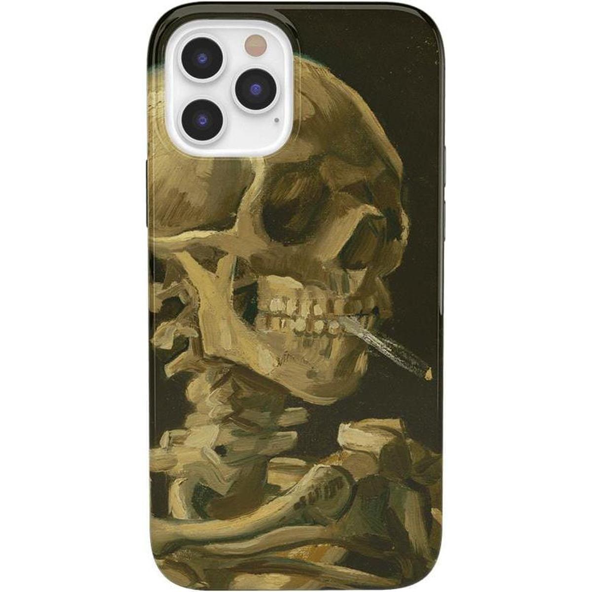 Van Gogh | Head of a Skeleton with a Burning Cigarette Phone Case