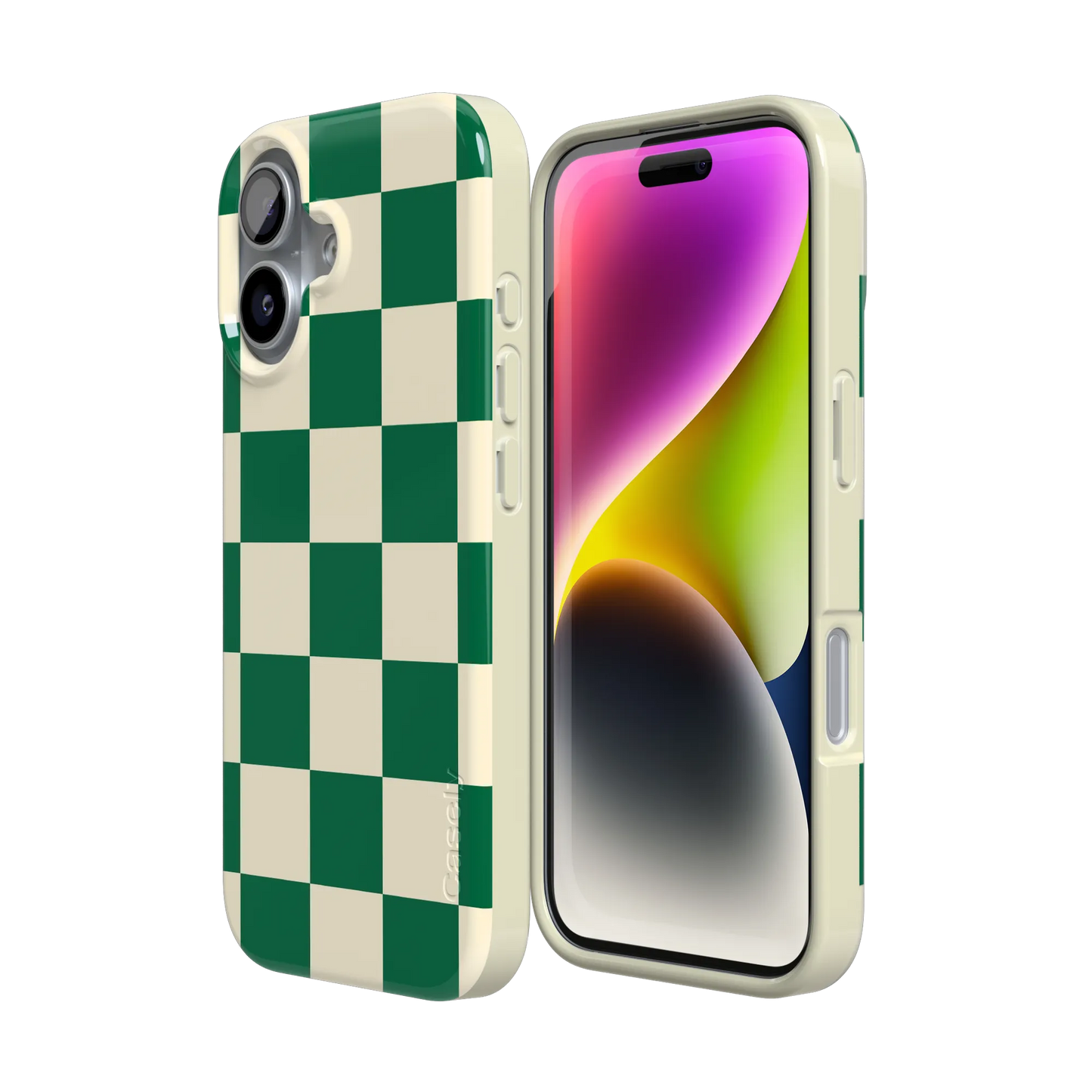 Fit Check | Green Checkerboard Case