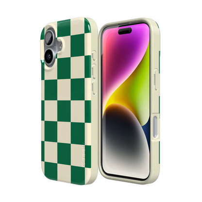 Fit Check | Green Checkerboard Case