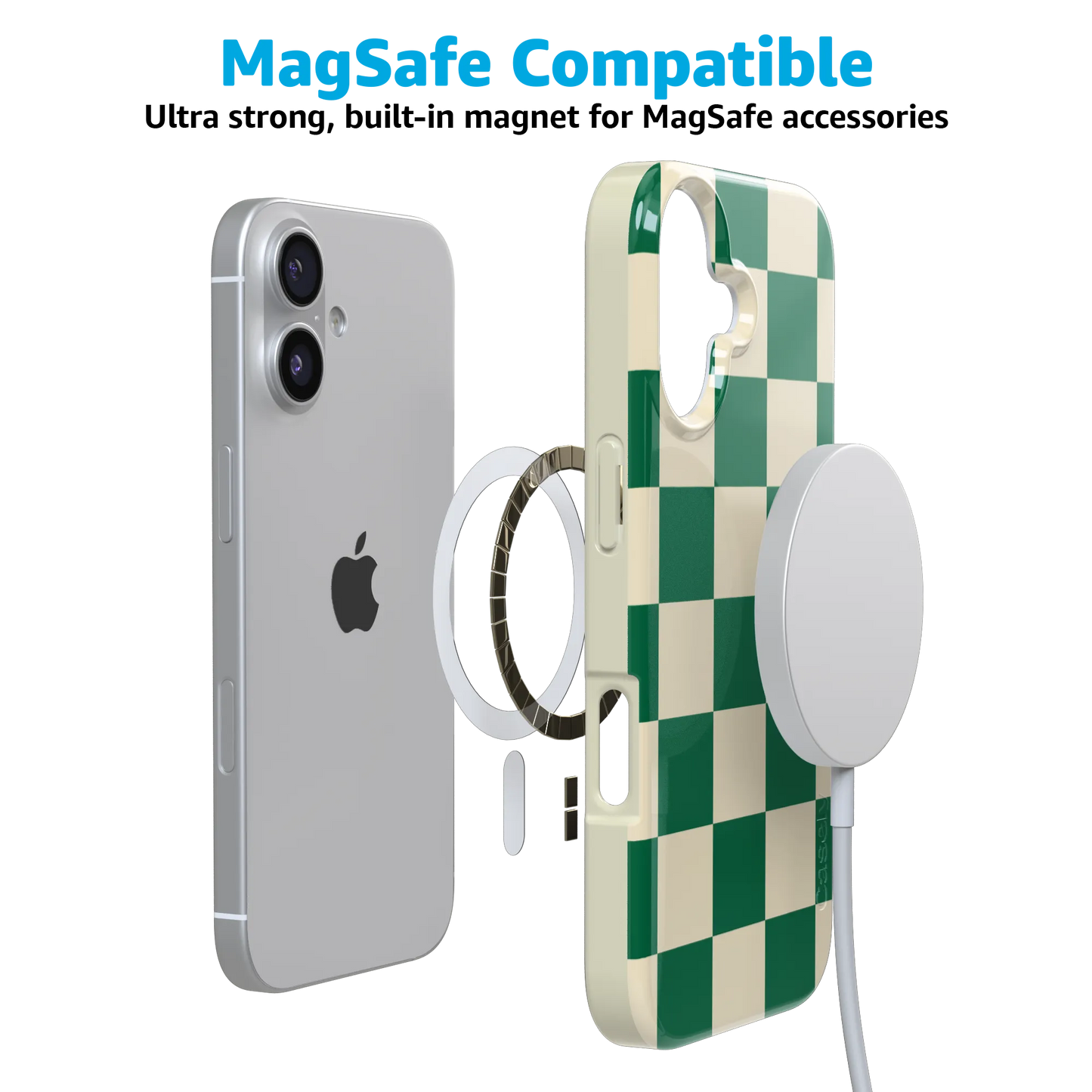 Fit Check | Green Checkerboard Case