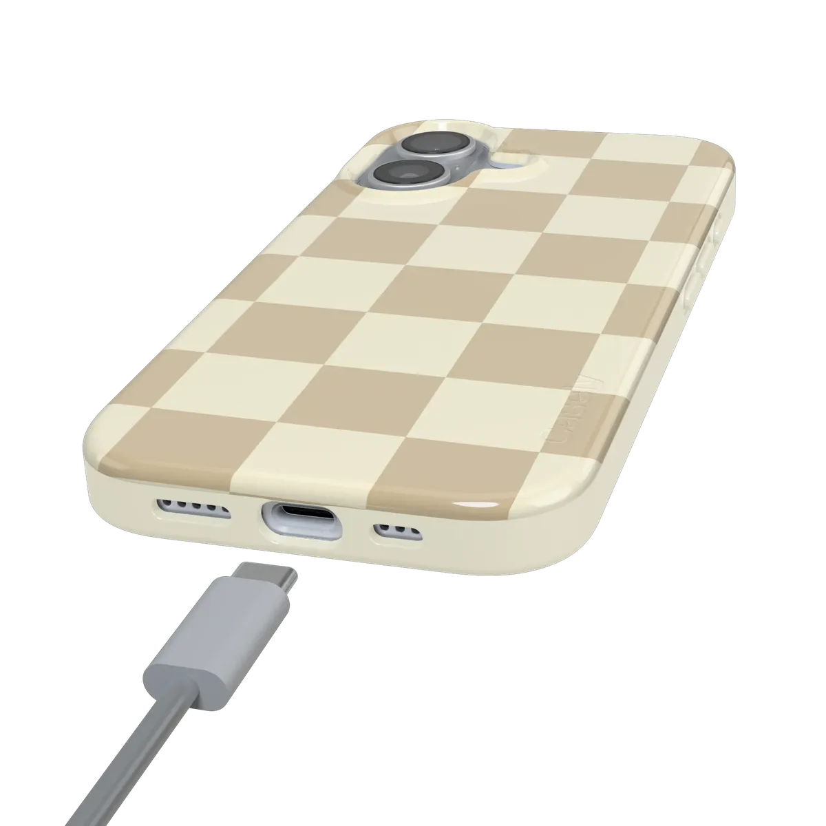 Fit Check | Neutral Checkerboard Case
