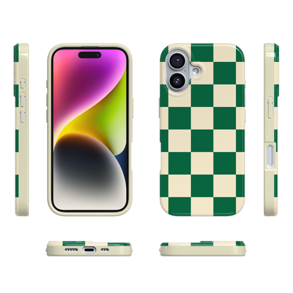 Fit Check | Green Checkerboard Case