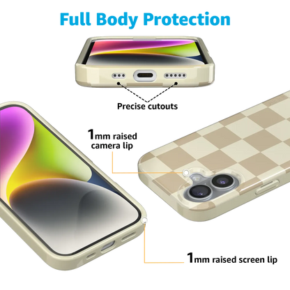 Fit Check | Neutral Checkerboard Case