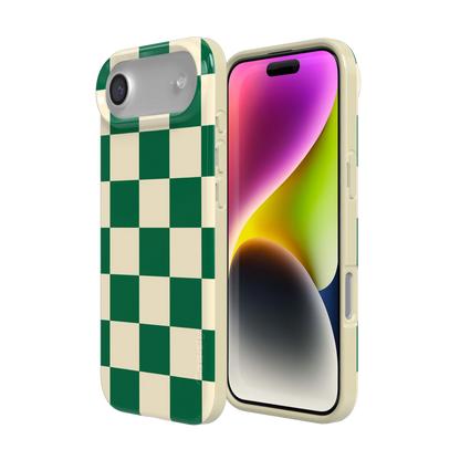 Fit Check | Green Checkerboard Case