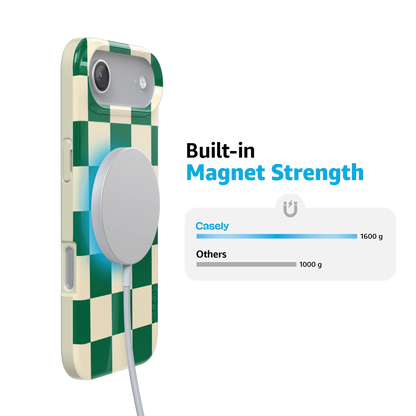 Fit Check | Green Checkerboard Case