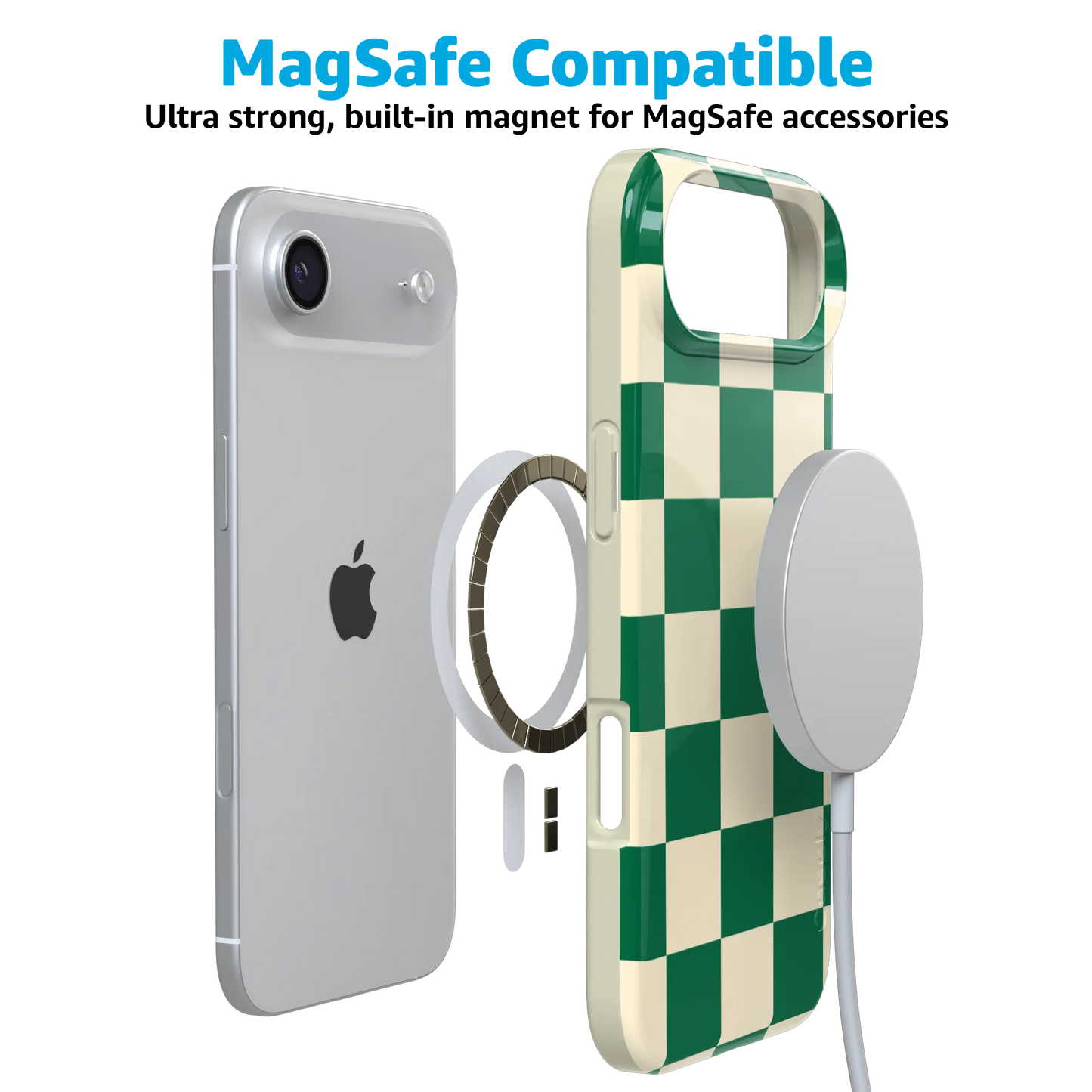 Fit Check | Green Checkerboard Case