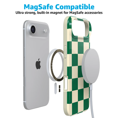 Fit Check | Green Checkerboard Case