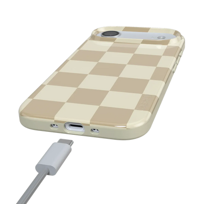 Fit Check | Neutral Checkerboard Case