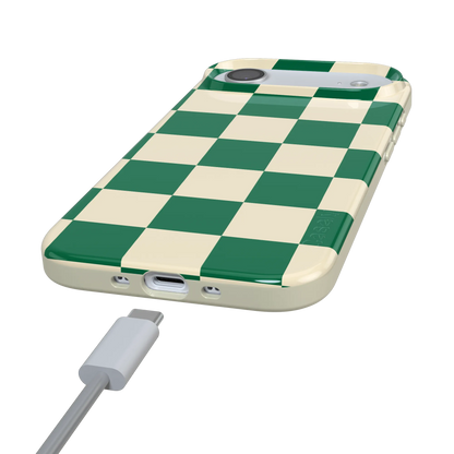 Fit Check | Green Checkerboard Case