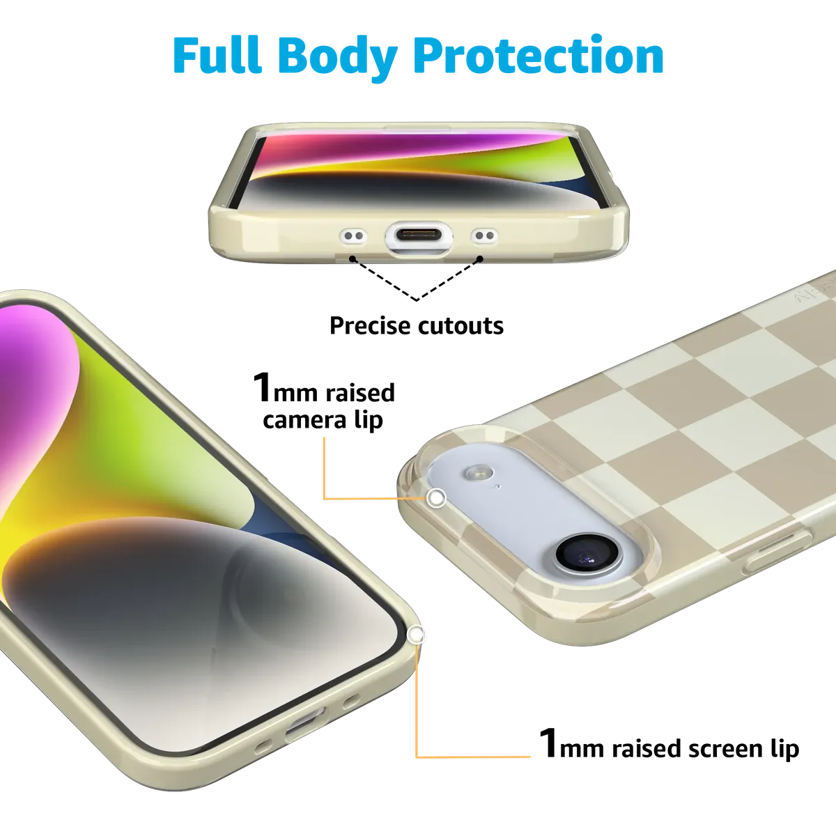 Fit Check | Neutral Checkerboard Case