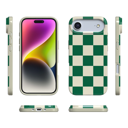 Fit Check | Green Checkerboard Case