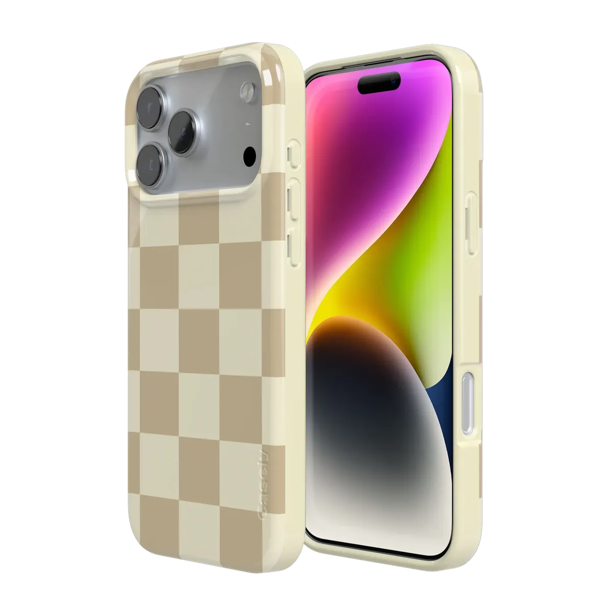 Fit Check | Neutral Checkerboard Case