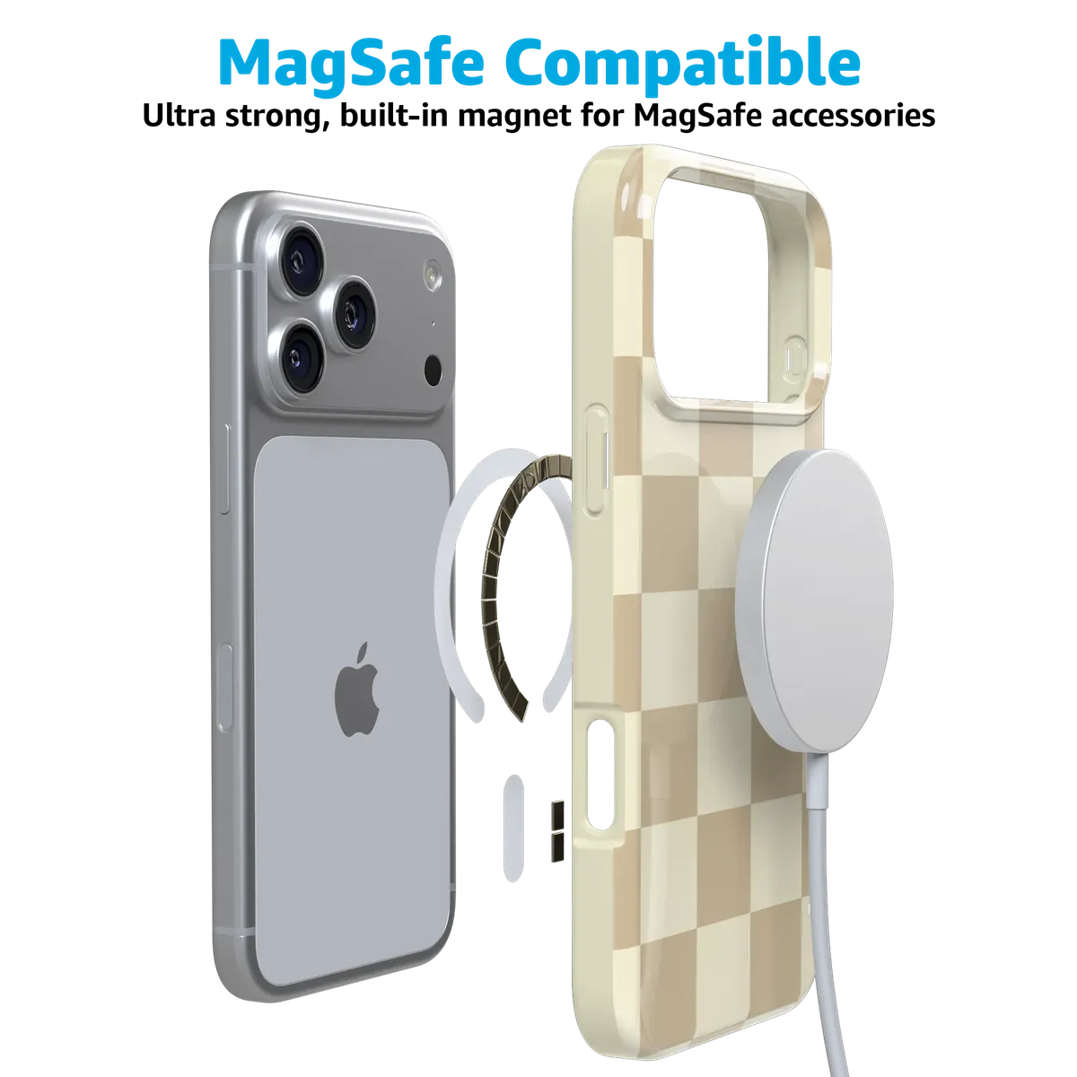 Fit Check | Neutral Checkerboard Case