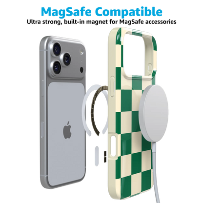 Fit Check | Green Checkerboard Case