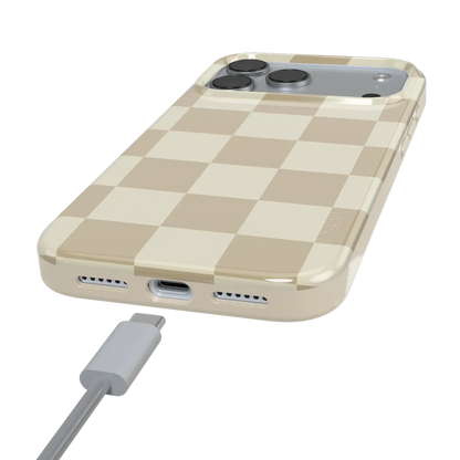 Fit Check | Neutral Checkerboard Case