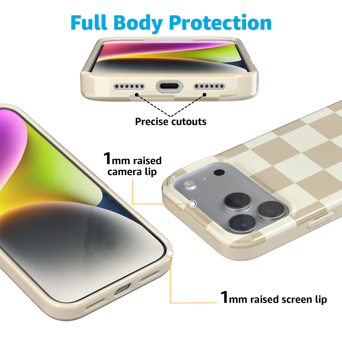 Fit Check | Neutral Checkerboard Case