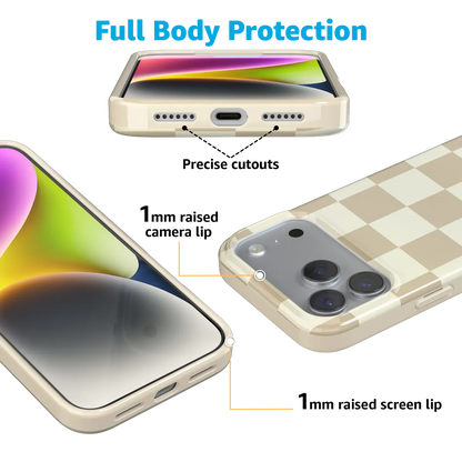 Fit Check | Neutral Checkerboard Case