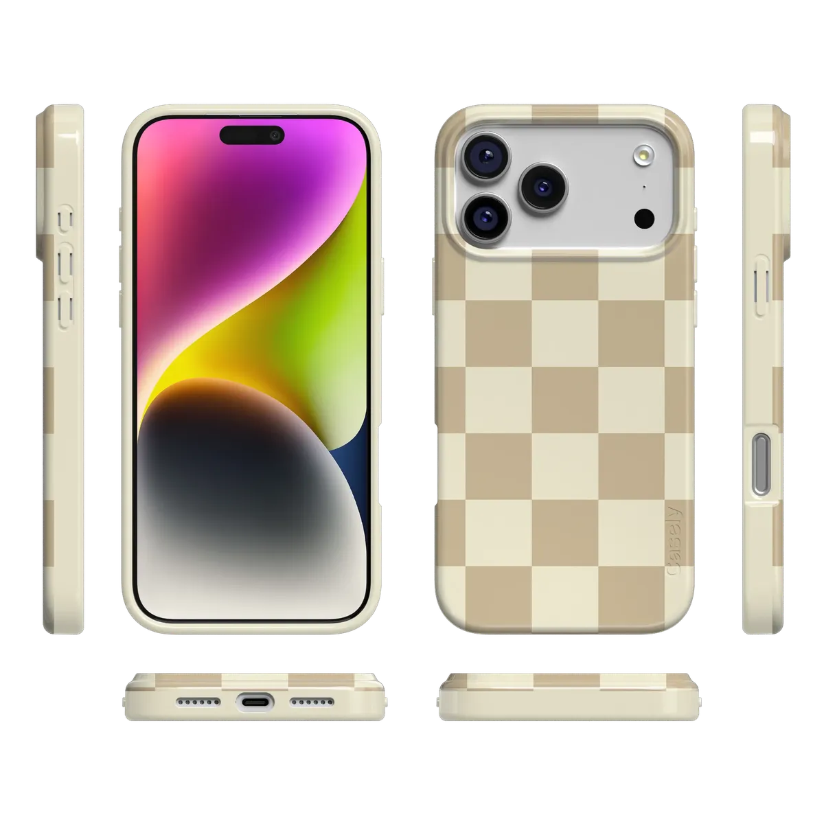 Fit Check | Neutral Checkerboard Case