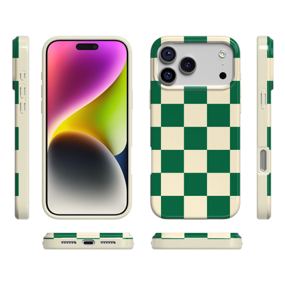 Fit Check | Green Checkerboard Case