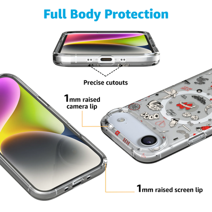 Not a Phase | Clear Flash Tattoo Case