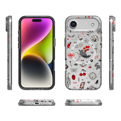 Not a Phase | Clear Flash Tattoo Case