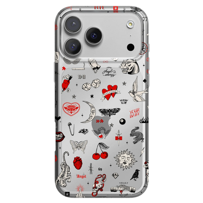 Not a Phase | Clear Flash Tattoo Case