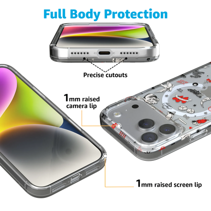 Not a Phase | Clear Flash Tattoo Case