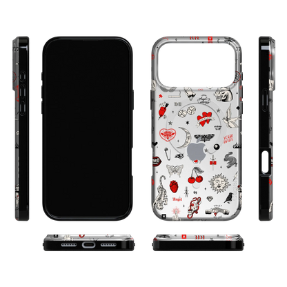 Not a Phase | Clear Flash Tattoo Case