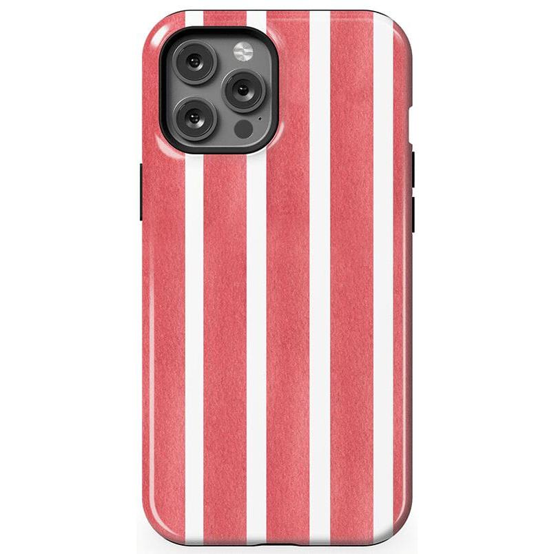 East Coast Summer | Red Stripes Case